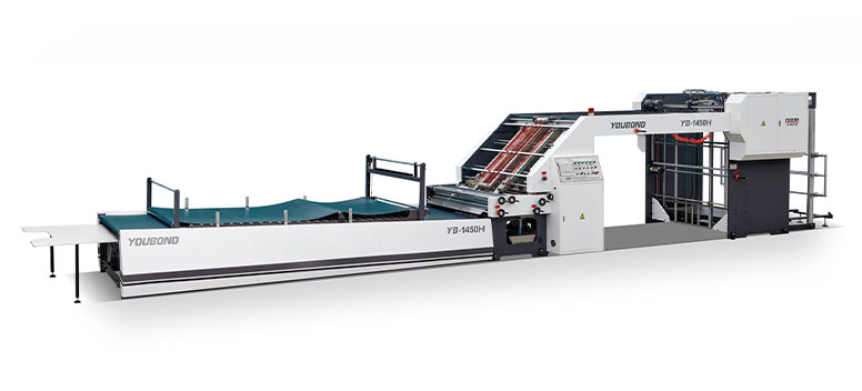 YB-1450H/1650H Cardboard Flute Laminator Machine